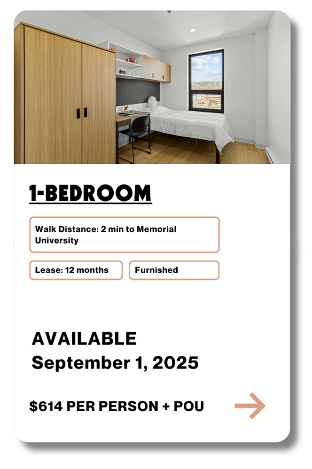 1 Bedroom Available September 2025